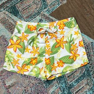 Vintage Crazy Shirts Floral Hawaiian Shorts